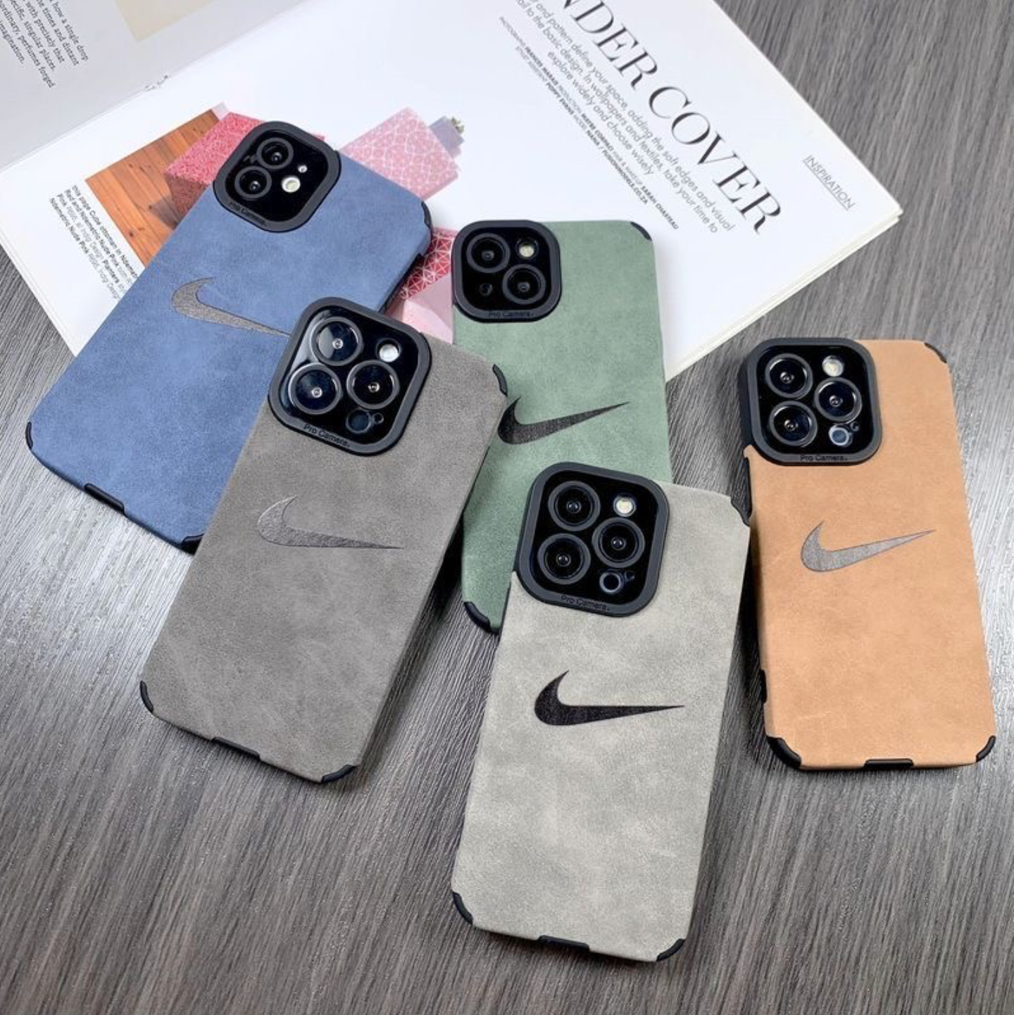 Nike Suede Luxury Phone Case
